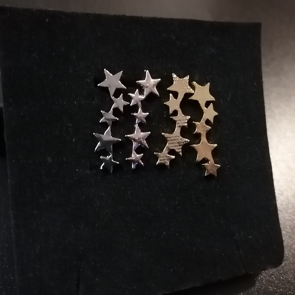 fashion stars ear cuff clips earrings - Picture 6 of 7